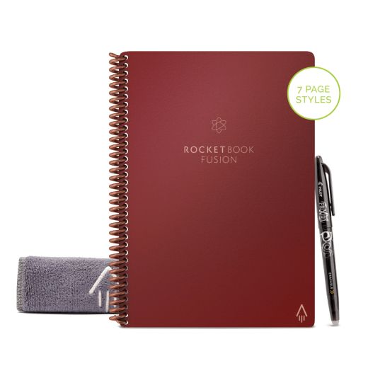 Розумний блокнот Rocketbook Fusion A5 Scarlet Sky