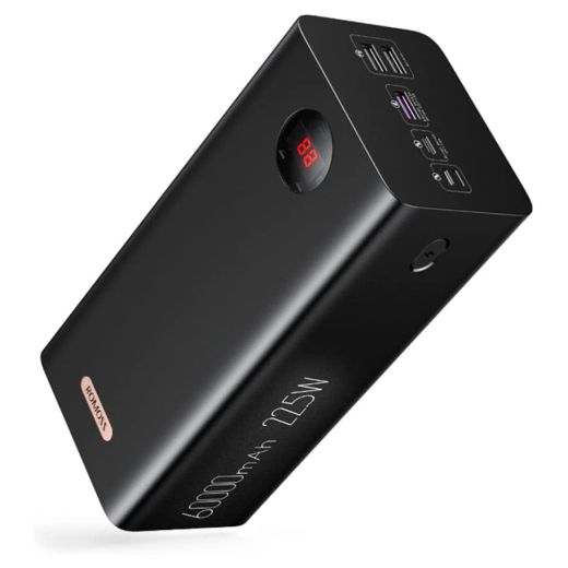 Повербанк ROMOSS 60000mAh High Capacity Power Bank 22.5W Black