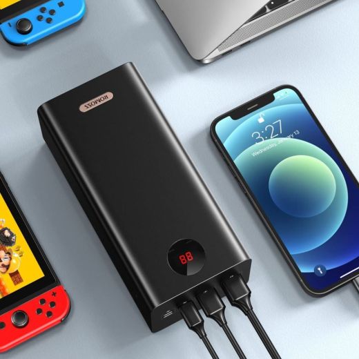 Повербанк ROMOSS 60000mAh High Capacity Power Bank 22.5W Black