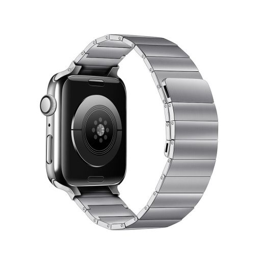 Металевий ремінець CasePro Metal Band Silver для Apple Watch 42мм | 41мм | 40мм