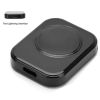 Бездротова зарядка CasePro Magnetic Wireless Fast Charger Lightning Black для Apple Watch Ultra | 10 | 9 | 8 | 7
