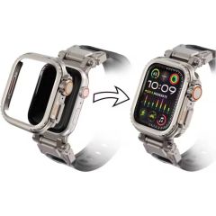 Металевий чохол CasePro Metal Case Black для Apple Watch 45 мм