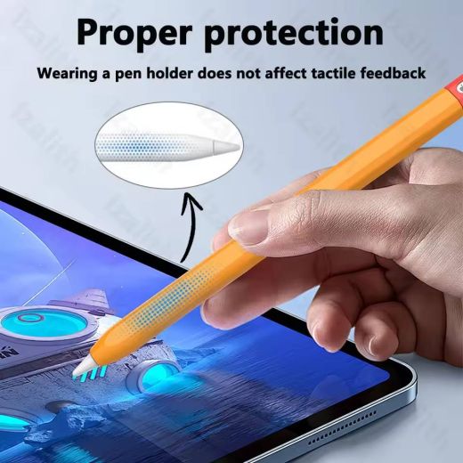 Силіконовий чохол CasePro Silicone Ultra Thin Protective Cover Purple для Pencil Pro