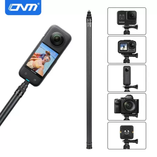 Палиця для селфі CasePro Carbon Fiber Selfie Stick 3 метри Black