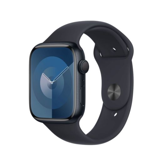 Смарт-часы Apple Watch Series 9 GPS 41mm Midnight Aluminium Case with Midnight Sport Band S/M (MR8W3)