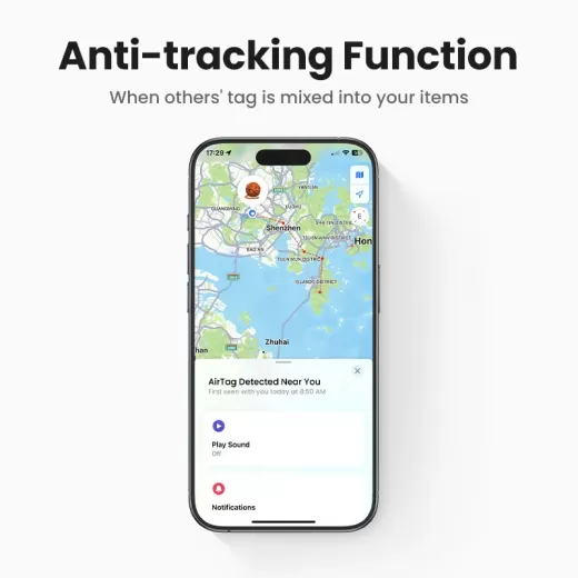 Смарт-трекер Ugreen Finder Security SmartTrack з підтримкою Apple Find My