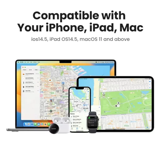 Смарт-трекер Ugreen Finder Security SmartTrack з підтримкою Apple Find My