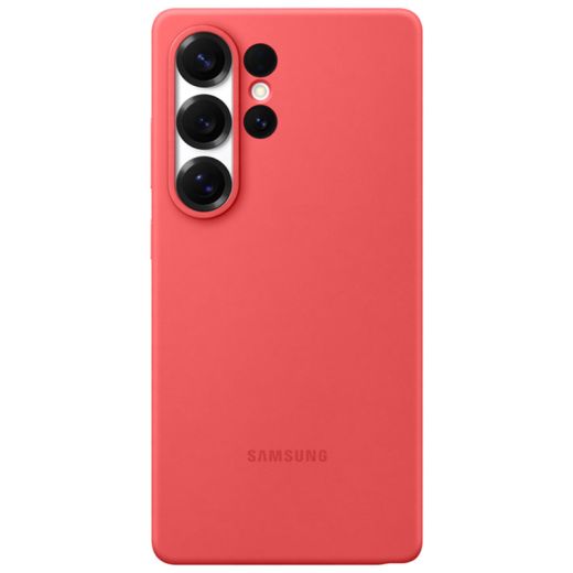 Силіконовий чохол Samsung Silicone Red для Samsung Galaxy S25 Ultra (EF-PS938CREGWW)