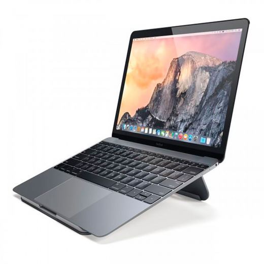 Алюминиевая подставка Satechi Aluminum Laptop Stand Space Gray (ST-ALTSM) для MacBook