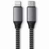 Кабель Satechi USB-C to Lightning Cable Space Gray (25 cm) (ST-TCL10M)