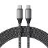 Кабель Satechi USB-C to USB-C Cable 100W Space Gray (2 m) (ST-TCC2MM)