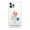 Чохол Oriental Case Серце Українця Clear для iPhone 13 mini