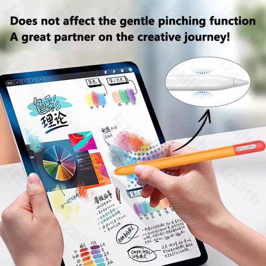 Силіконовий чохол CasePro Silicone Ultra Thin Protective Cover Purple для Pencil Pro