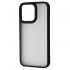 Чохол PRC Shadow Matte Metal Buttons Black для iPhone 13 Pro Max