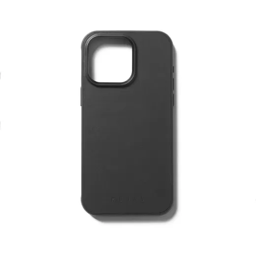 Шкіряний чохол Mujjo Shield Case Black для iPhone 15 Pro Max