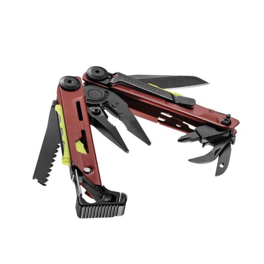 Мультитул Leatherman Signal Stainless with Nylon Sheath Crimson Red (832743)