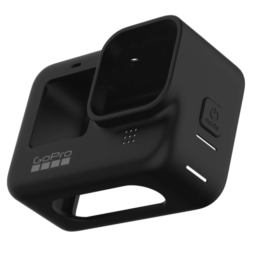 Силиконовый чехол з ремешком GoPro Sleeve & Lanyard Black для HERO10 | HERO9 (ADSST-001)