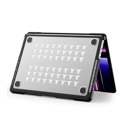 Противоударный чехол CasePro Simple Design Laptop Case Transparent для MacBook Pro 14" M1 | M2 | M3 | M4 (2021 | 2022 | 2023 | 2024)