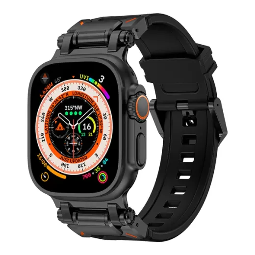 Ремешок CasePro Explorer Band Black для Apple Watch 49мм | 46мм | 45мм | 44мм