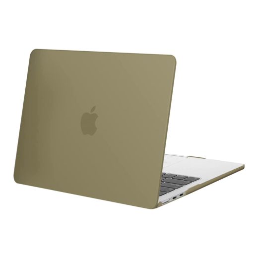 Пластиковый чехол CasePro Soft Touch Gold для MacBook Air 13.6" M4 | M3 | M2 (2025 | 2024 | 2022)