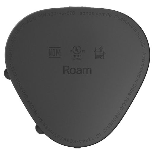 Портативна акустична система Sonos Roam Black (ROAM1R21BLK)