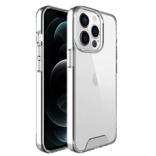 Прозорий чохол Space Case Clear для iPhone 15 Pro