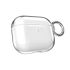 Чехол с карабином Speck Presidio Clear Case Clear/Bright Silver для AirPods 3 (SP-141176-1212)