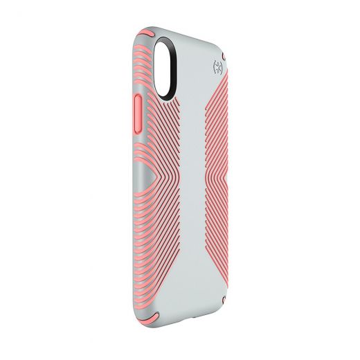  Чехол Speck Presidio Grip Dove Grey/Tart Pink (SP-103131-6584) для iPhone X/XS