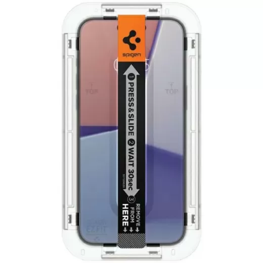 Захисне скло Spigen Glas.tR EZ Fit для iPhone 15 Pro Max Clear (AGL06878)