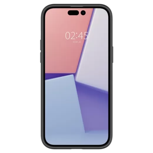 Прозорий чохол Spigen Crystal Hybrid Matte Black для iPhone 14 Pro (ACS04669)