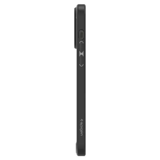 Прозорий чохол Spigen Crystal Hybrid Matte Black для iPhone 14 Pro (ACS04669)