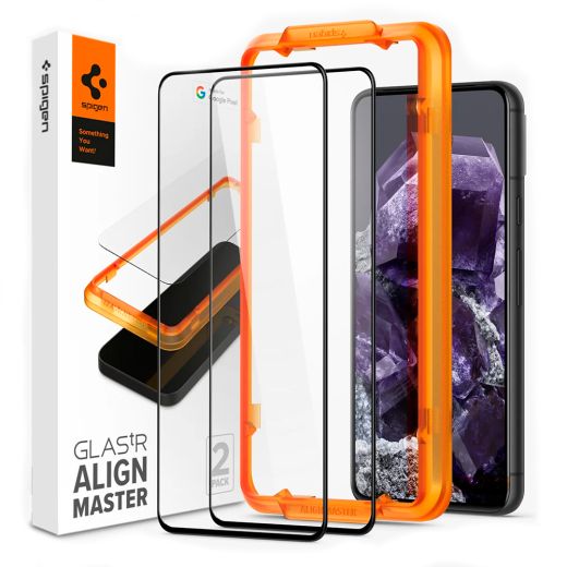 Захисне скло Spigen Alignmaster для Google Pixel 8 (AGL06350)