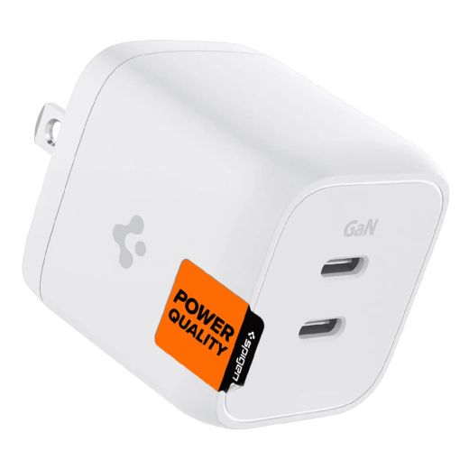 Быстрая зарядка Spigen ArcStation™ Pro GaN 452 Dual USB-C Wall Charger (ACH03716)