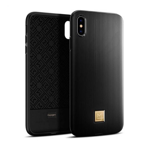 Чехол Spigen La Manon Classy Black для iPhone XS Max