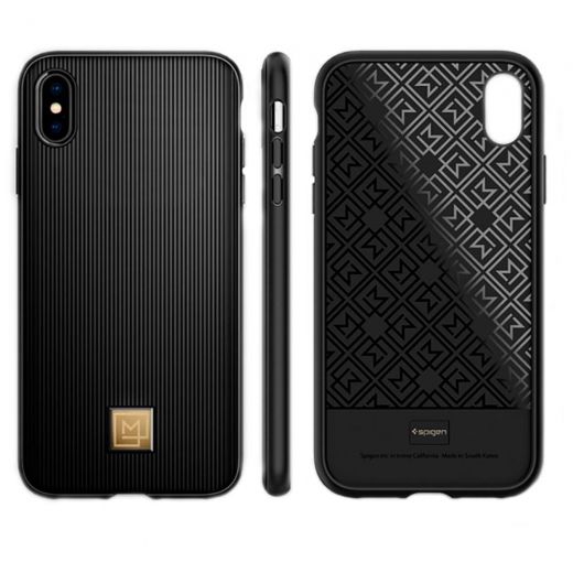 Чехол Spigen La Manon Classy Black для iPhone XS Max