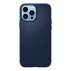 Чехол Spigen Case Liquid Air Navy Blue для iPhone 13 Pro Max (ACS03202)