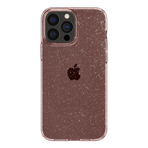 Чехол Spigen Case Liquid Crystal Glitter Rose Quartz для iPhone 13 Pro Max (ACS03199)