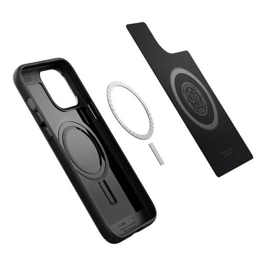 Чехол Spigen Case Mag Armor Matte Black для iPhone 13 Pro Max (ACS03226)