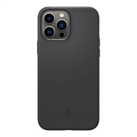 Чохол Spigen Case Silicone Fit Black для iPhone 13 Pro Max (ACS03228)