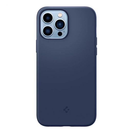 Чехол Spigen Case Silicone Fit Navy Blue для iPhone 13 Pro Max (ACS03230)