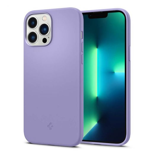 Чехол Spigen Case Silicone Fit Purple для iPhone 13 Pro Max (ACS03231)