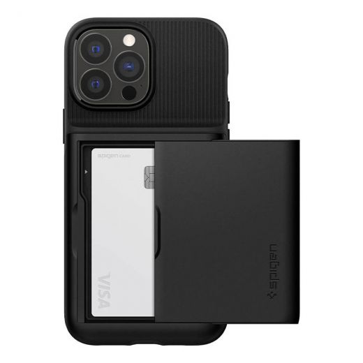 Чехол Spigen Case Slim Armor CS Black для iPhone 13 Pro Max (ACS03218)