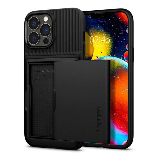 Чехол Spigen Case Slim Armor CS Black для iPhone 13 Pro Max (ACS03218)