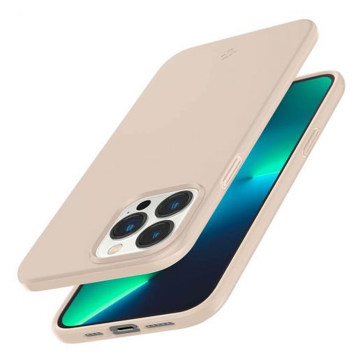 Чехол Spigen Case Thin Fit Sand Beige для iPhone 13 Pro Max (ACS03195)