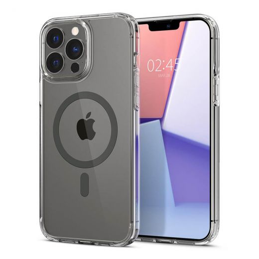 Чехол Spigen Case Ultra Hybrid MagSafe Compatible Graphite для iPhone 13 Pro Max (ACS03211)