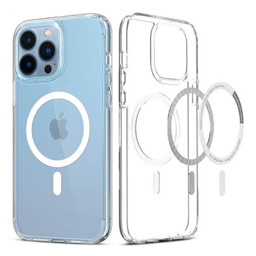 Чохол Spigen Case Ultra Hybrid MagSafe Compatible White для iPhone 13 Pro Max (ACS03210)