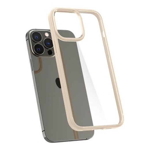 Чохол Spigen Case Ultra Hybrid Sand Beige для iPhone 13 Pro Max (ACS03208)