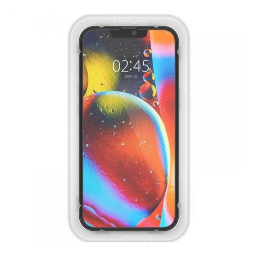 Защитное стекло Spigen Glas.tR Align Master Full Cover 2-pack для iPhone 13 mini (AGL03398)