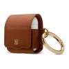 Чохол Spigen La Manon Leather Brown для AirPods
