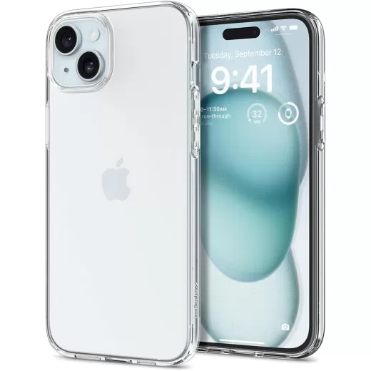 Чохол Spigen Liquid Crystal Crystal Clear для iPhone 15 (ACS06786)